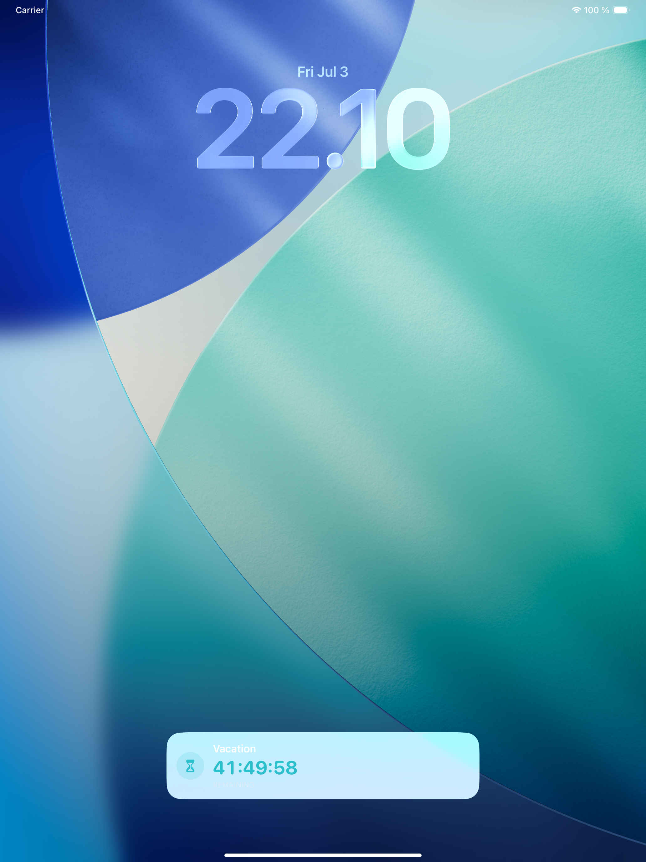 Live Activity on the Lock Screen